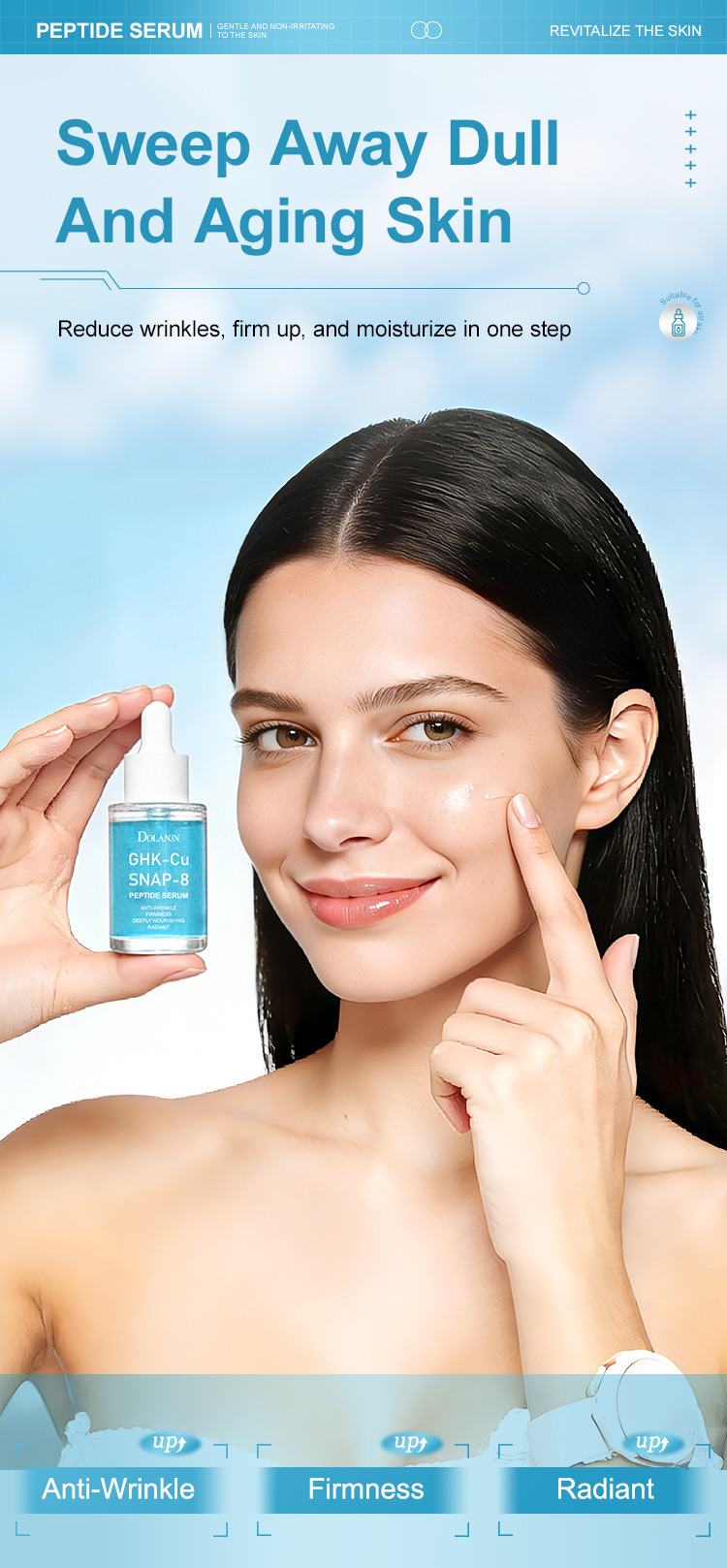 Blue copper peptide serum result